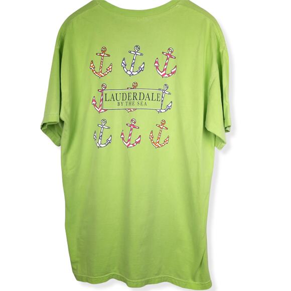 Comfort Colors Lauderdale By The Sea Tourist  Graphic Tee Lg Vacation Travel - Picture 1 of 6